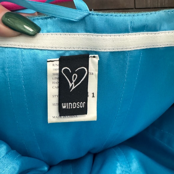 Gorgeous Peacock Gown - Picture 6 of 7